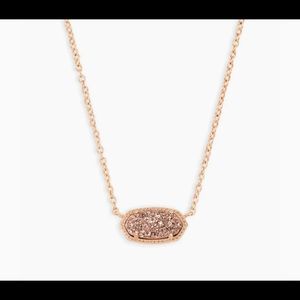 Kendra Scott rose gold necklace